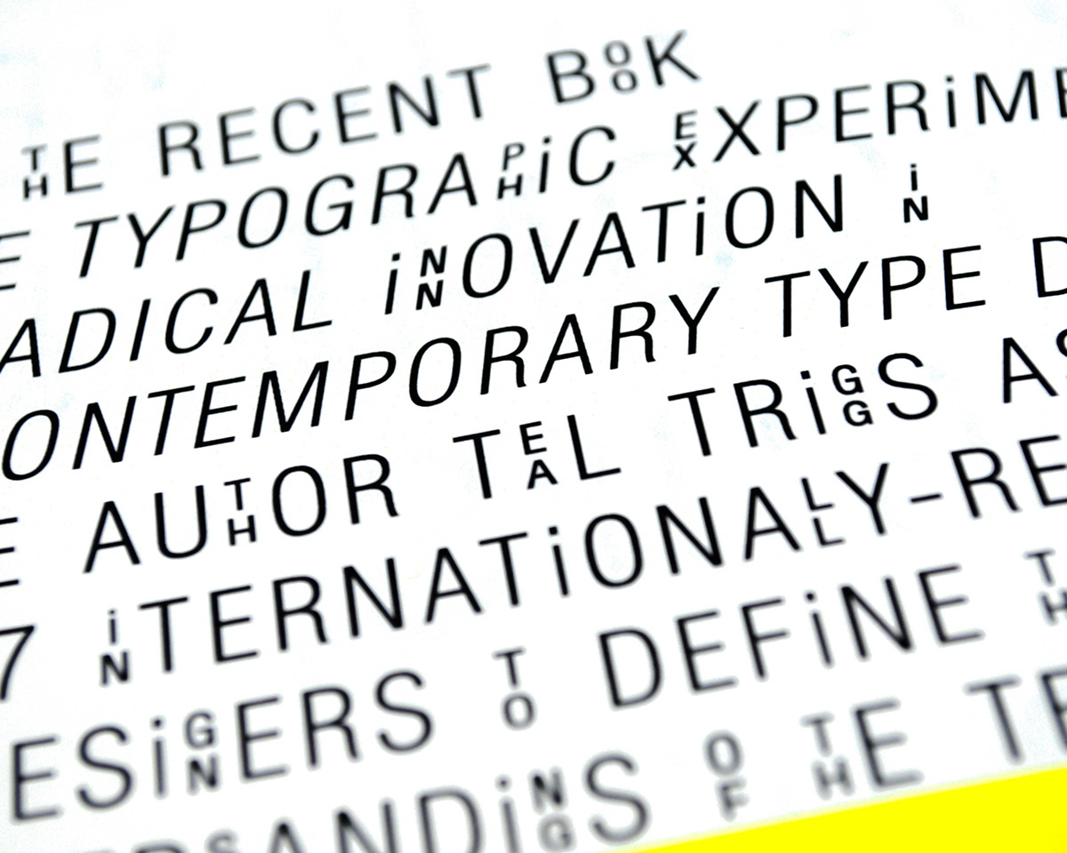 experimental type type design peter bilak helvetica book book design