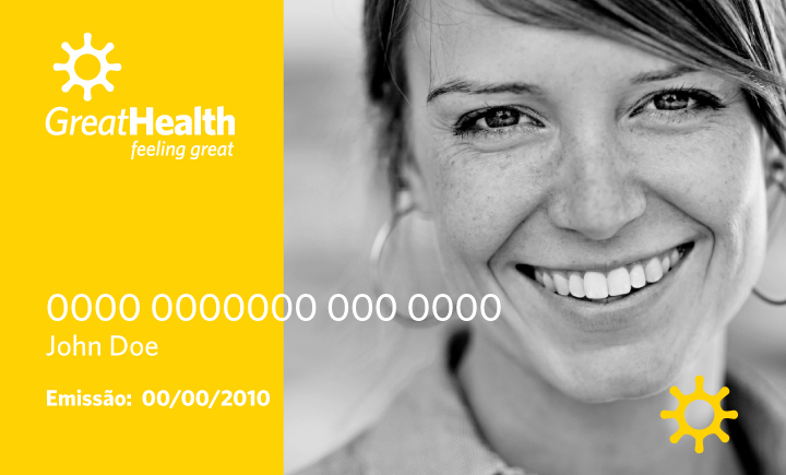 Great Health Health Insurance Health card Website Corporate Identity beauty smile dental stationary