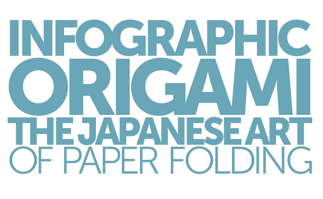 origami infographic