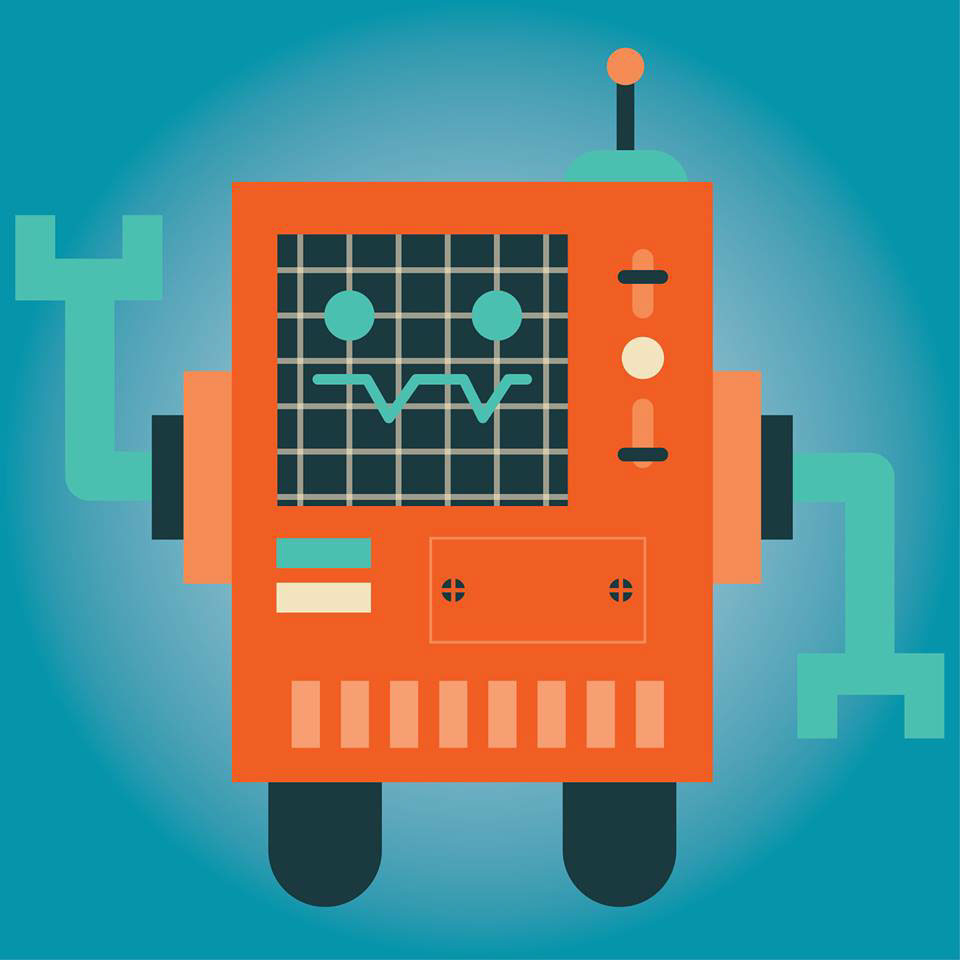 Character robots army UI/UX graphic design  Illustrator ILLUSTRATION  Electronics machines tech