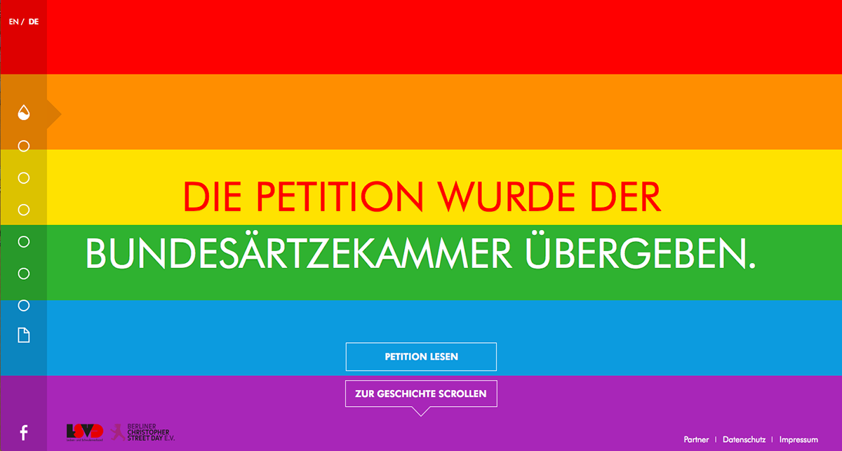 lsvd bunt spenden gay rights online petition
