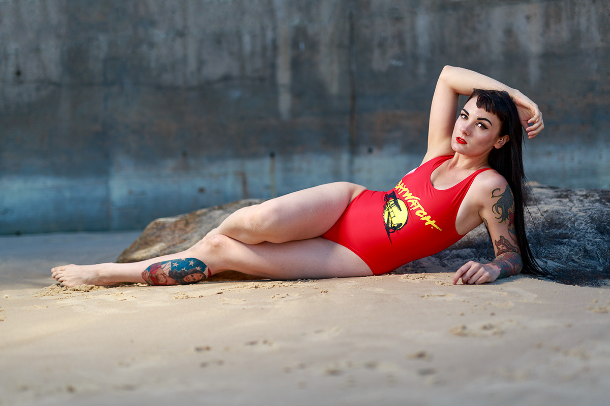 beach portrait Fashion  bikini Photography  retouching  Australia swimwear