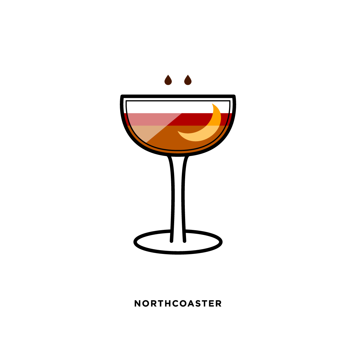 cocktail Whiskey gin alcohol distillery vector Illustrator