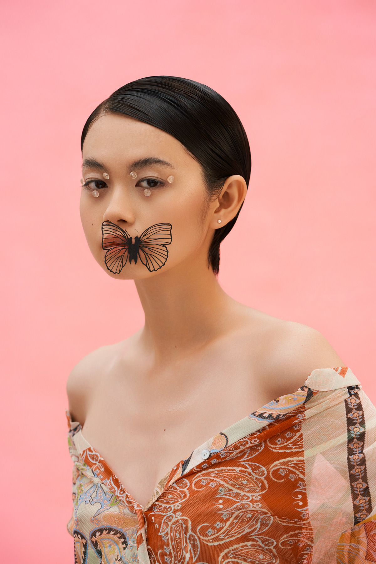 beauty butterfly Drawing  Fashion  model Papillon Photography  photoshoot
