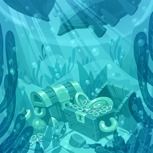 Finikia underwater background game art