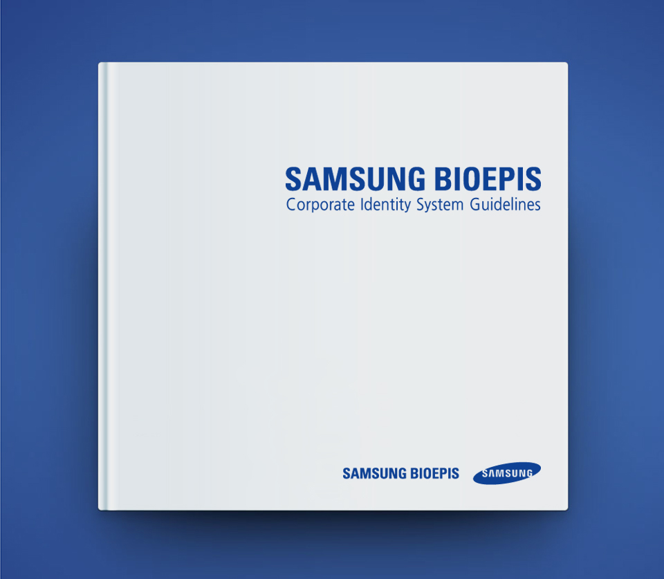 CI corpoarte identity Samsung manual book Guide guidelines graphic print