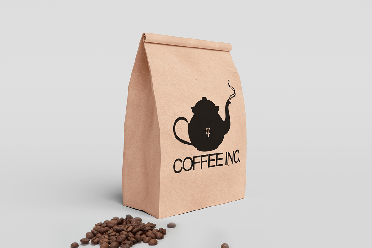 New brand coffee shop Coffee cup of coffee logo Logo Design rebranding