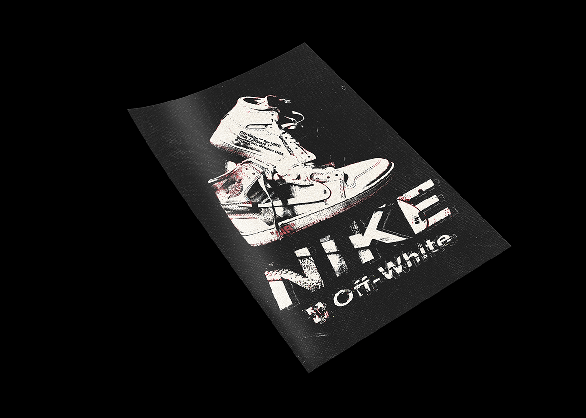 Advertising  flyers marketing   Nike Nike Shoes poster Poster Design posters sneakers streetwear