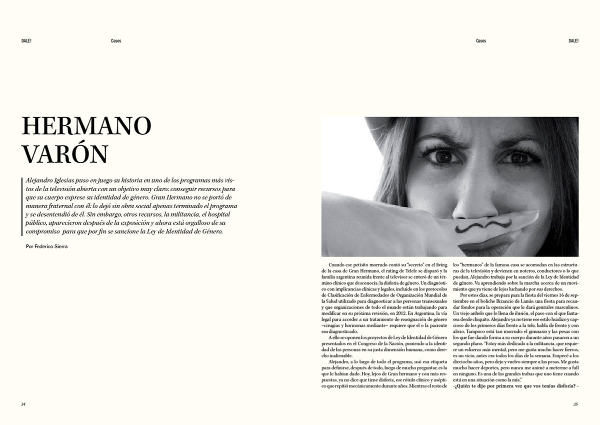 editorial  Graphic  grafico diseño design revista magazine