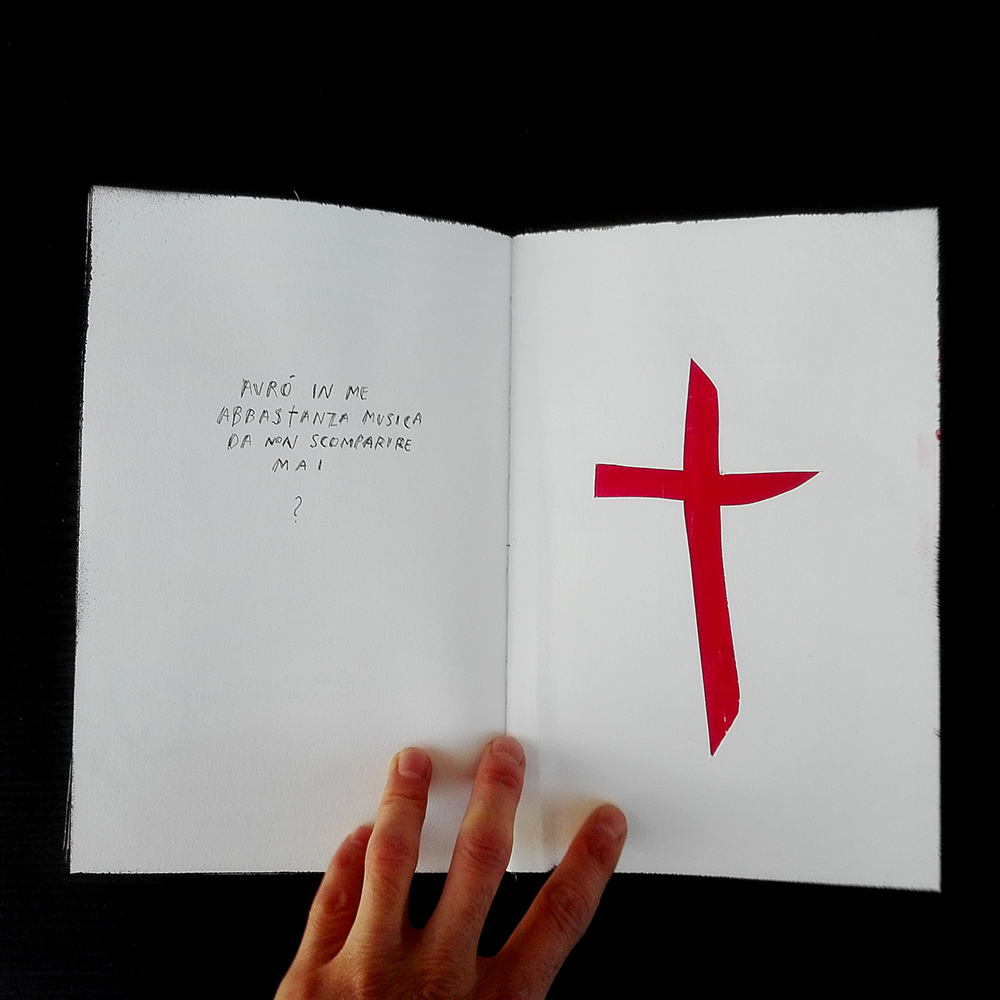 handmade book written lettering tears and saints lacrime e Santi emil cioran theothersartfair ebltz  