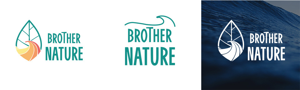logo Logo Design Surf Food  organic smoothie suplements suplement surfing Nature