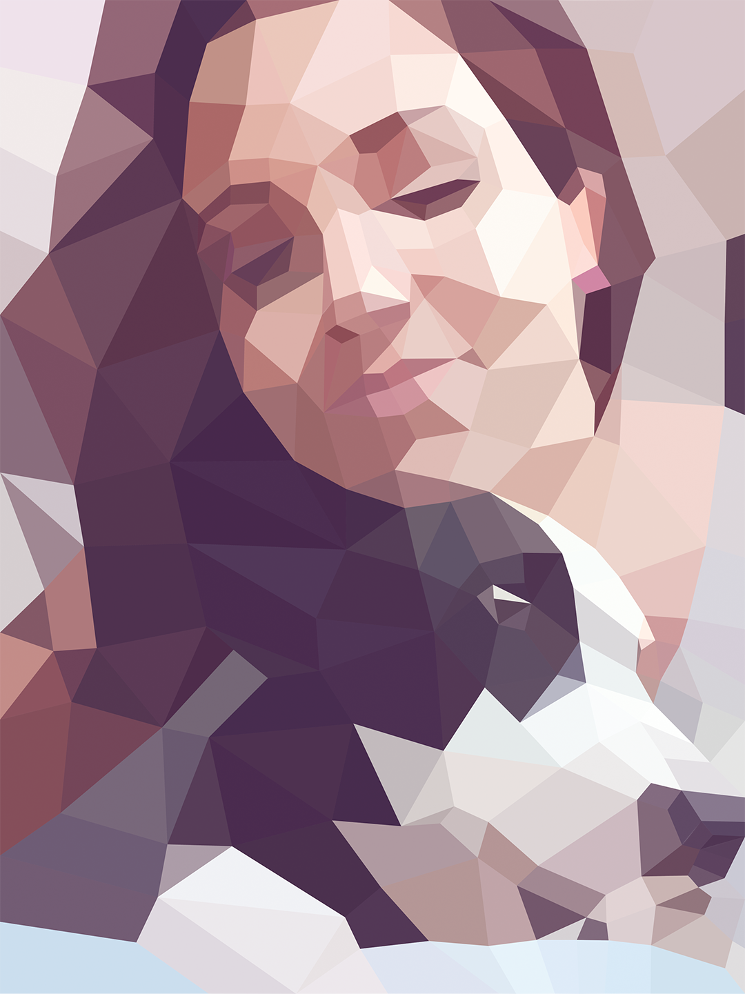 Illustrator low-poly vector
