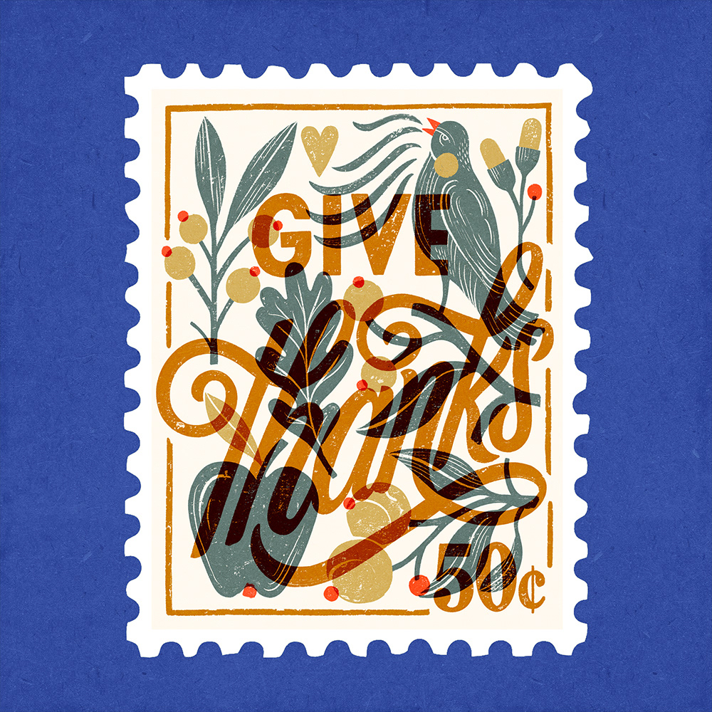lettering ILLUSTRATION  stamp illo carmigrau superniceletters Handlettering handmade