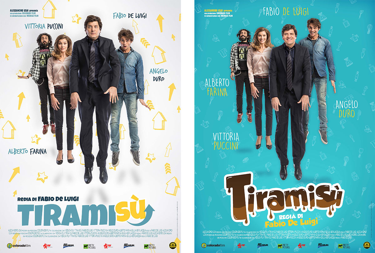 locandina Cinema poster tiramisu DeLuigi movie poster movie visual