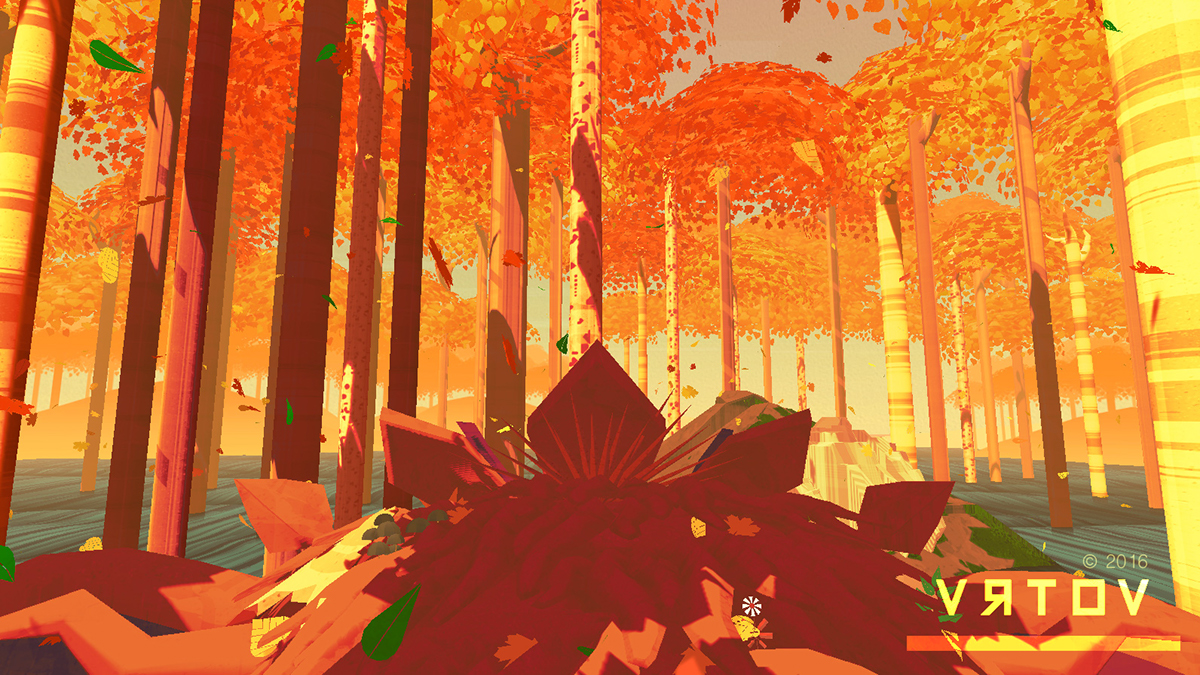 james gilleard Virtual reality vr VRTOV the Turning Forest concept art