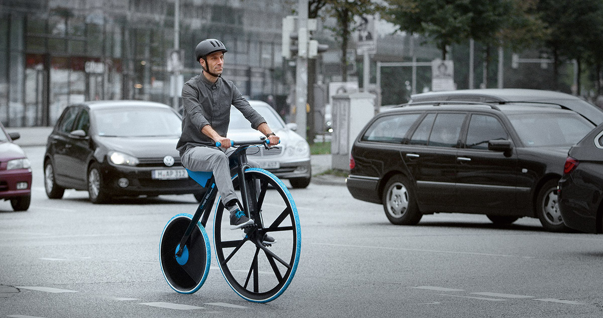 concept bike concept material velocipede E-Bike carbon plastic
