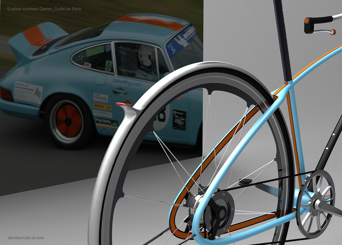 Porsche fast company next design challenge Bike Bicycle concept