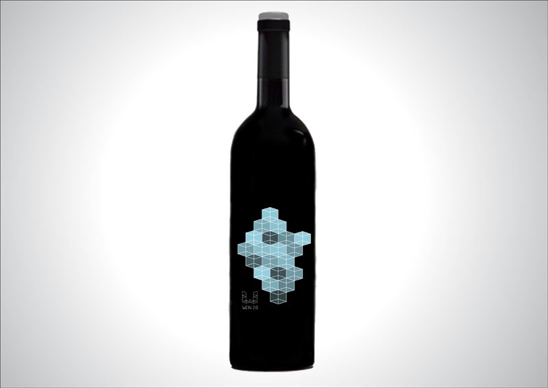 wine digital Nature grape-vine bottle productdesign winery wein 2.0