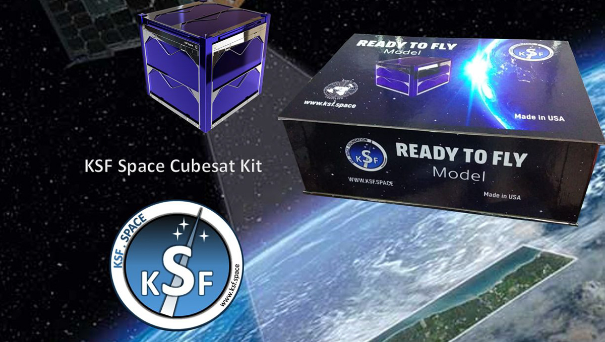 CubeSat cubesatkit kit KSF ksfspace nanosatellite Sattelite small Space 