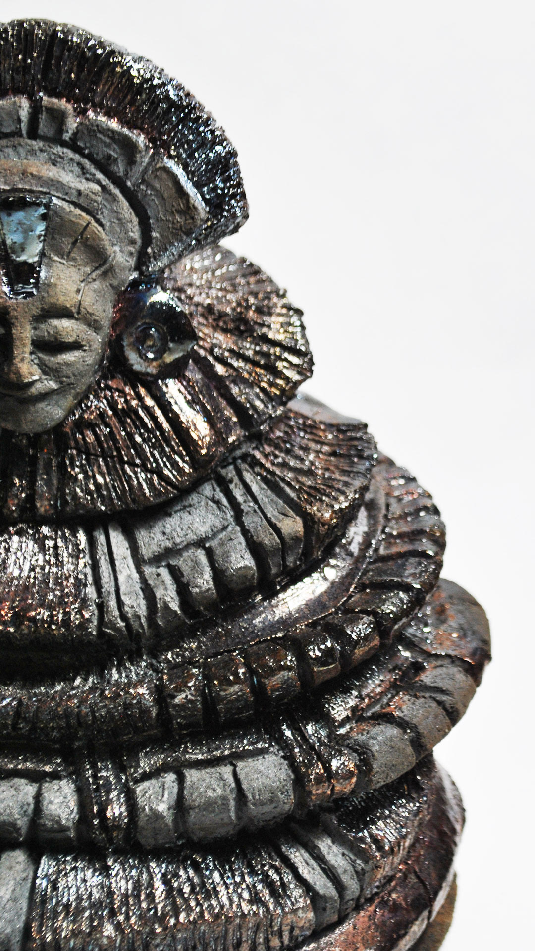 Barro escultura sculpture ceramics  handmade artesania artesanal Raku