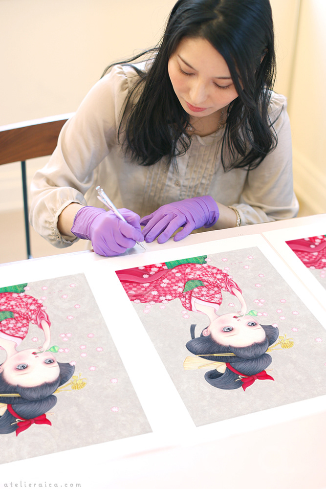 geisha Kitagawautamaro japan ukiyoe japaneseart houseofroulx aica aicaart kimono Fineartprint