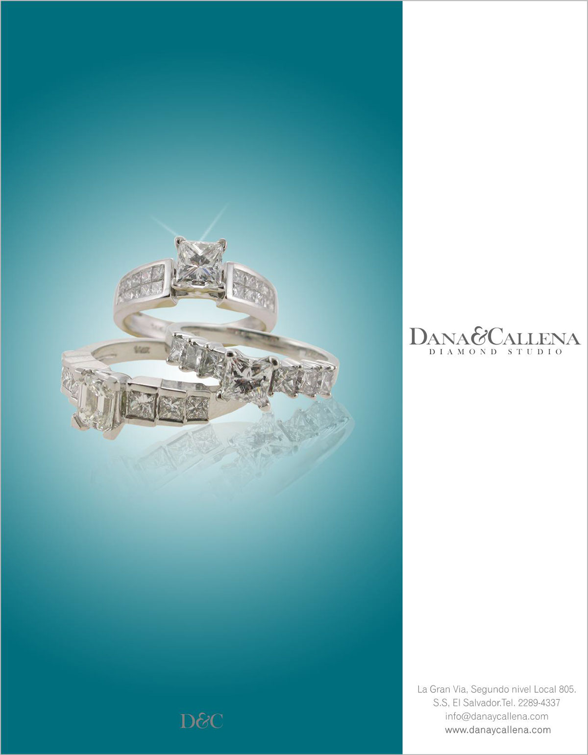 jewellry ads design diamonds