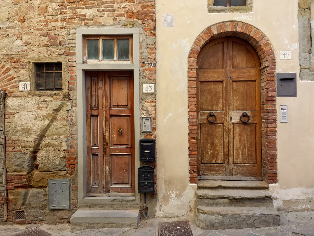 Tuscany toscana Arezzo Doors city Landscape Urban Italy italia