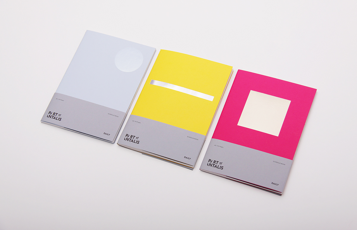 paper notebook schedule Antalis Colourful  Stationery simple