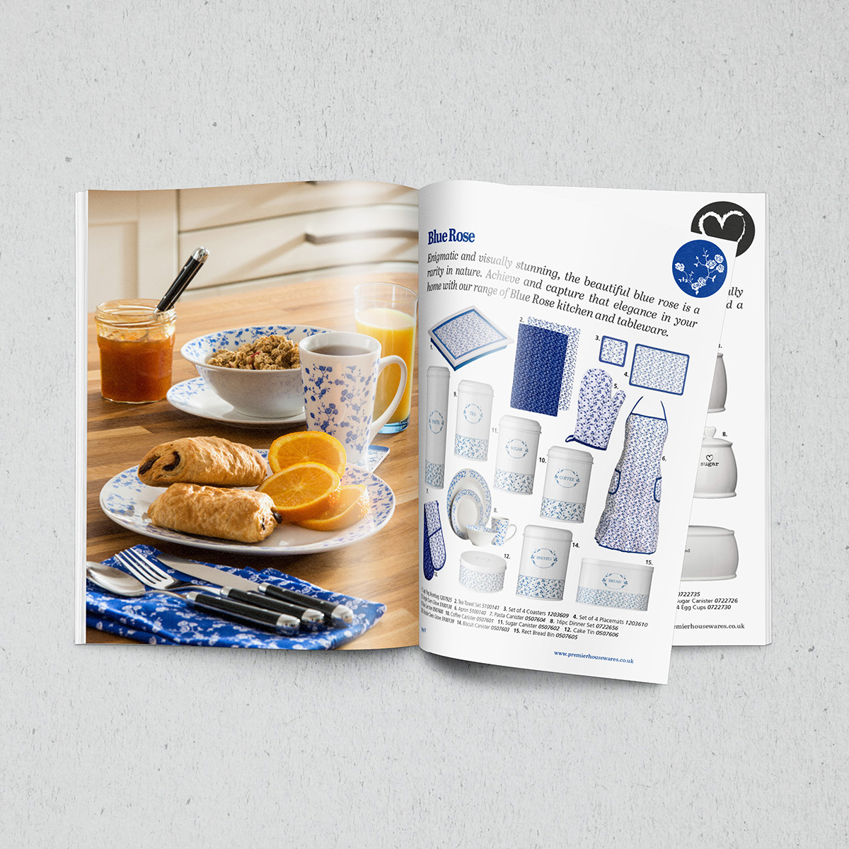 Booklet products brochure kitchen ranges Promotional