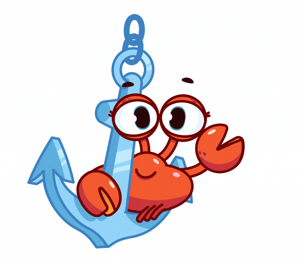Snappy Crab - Telegram Animated Stickers on Behance