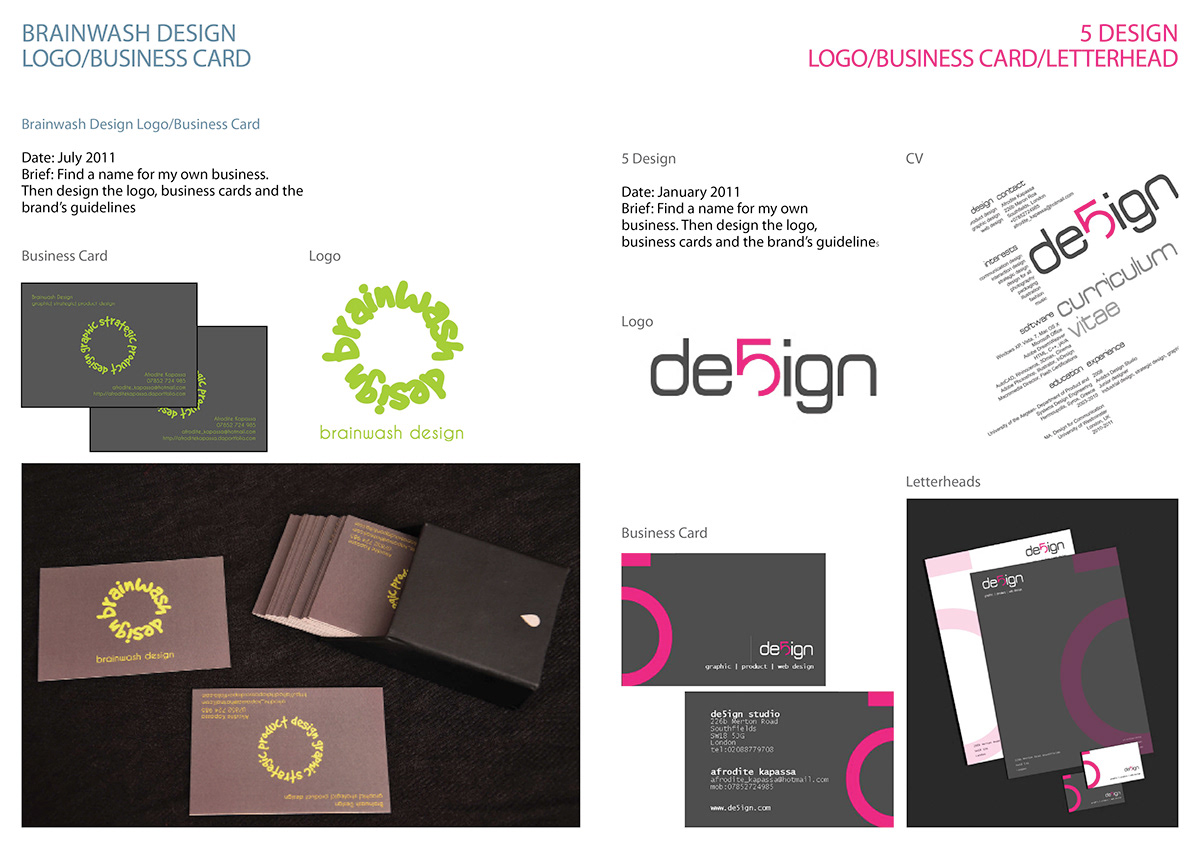 portfolio  design