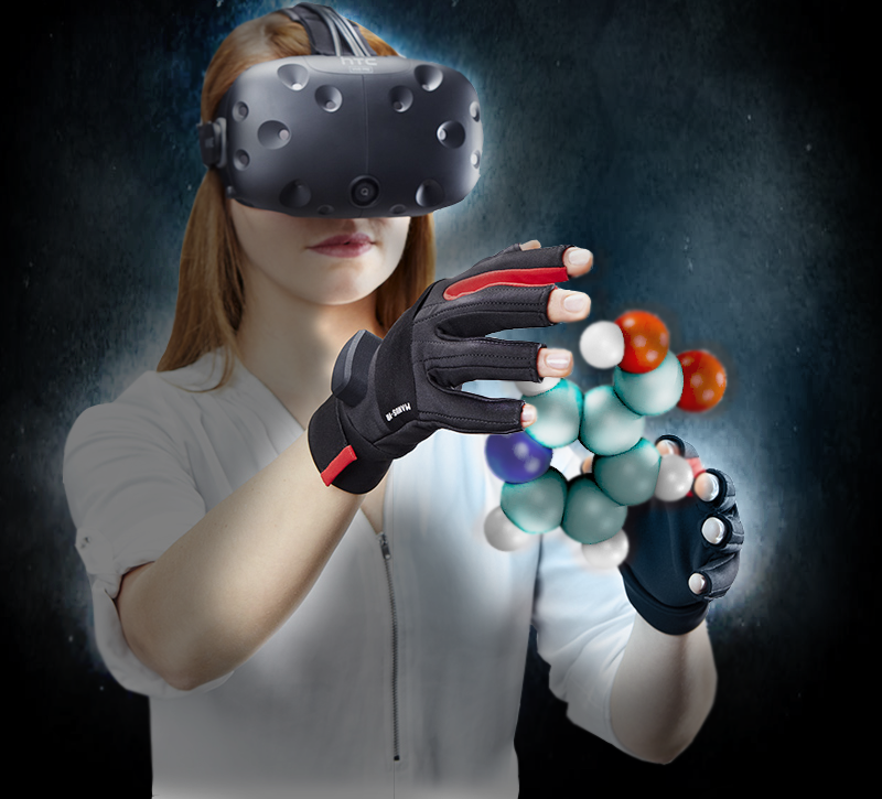 The molecule was added to demonstrate the VR experience. 