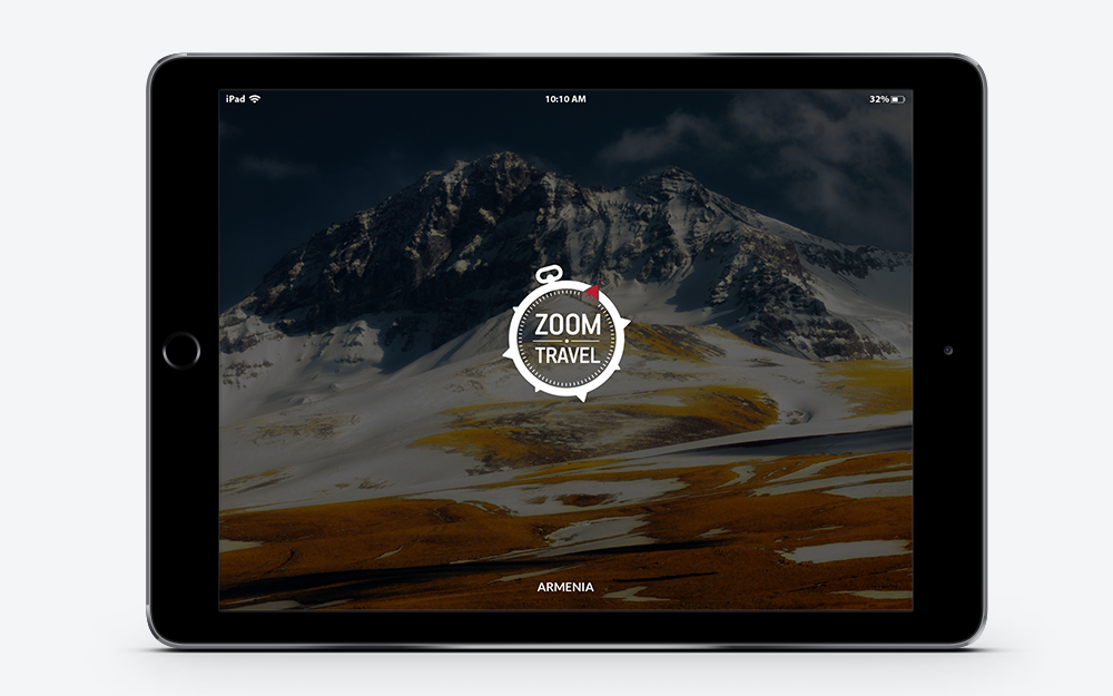 zoom Armenia application iPad traveling world Landmarks