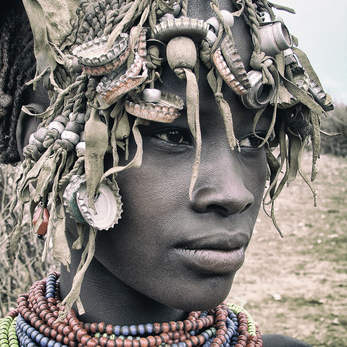 africa Omorote Hamer tribe woman women ethiopia portrait