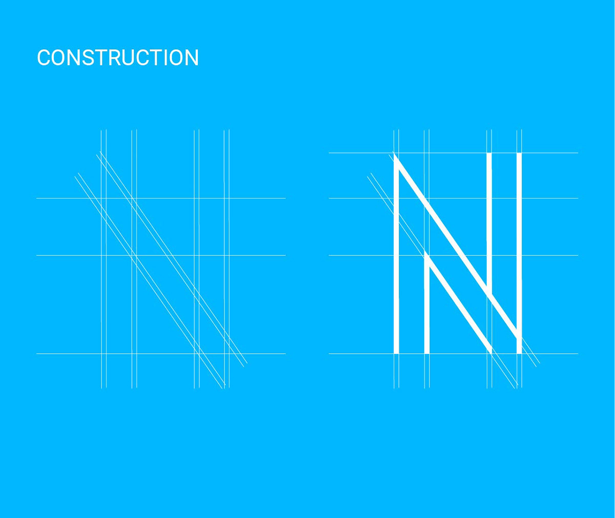 modern Unique professional Logo Design concept visual typography   Roboto N letter real estate