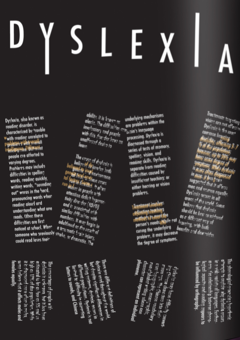 typography   communicatin  book dyslexia