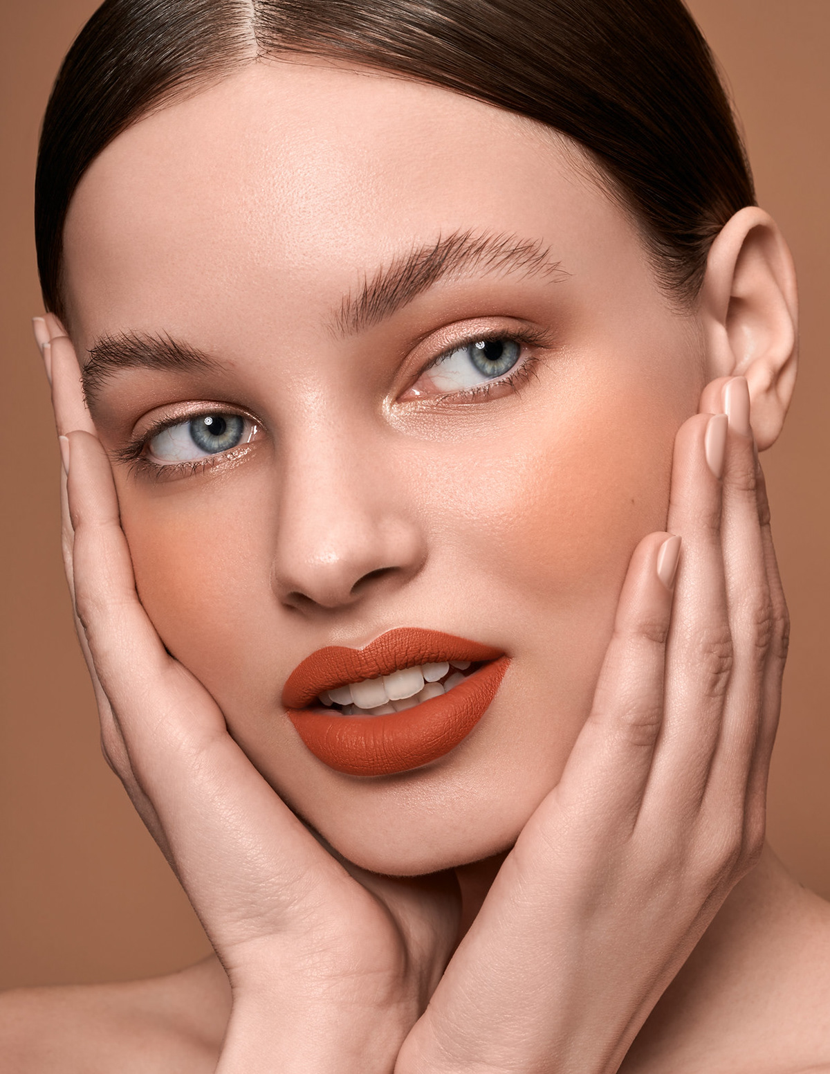 beauty editorial BEAUTY PHOTOGRAPHER liubov pogorela Makeup campaign  retoucher