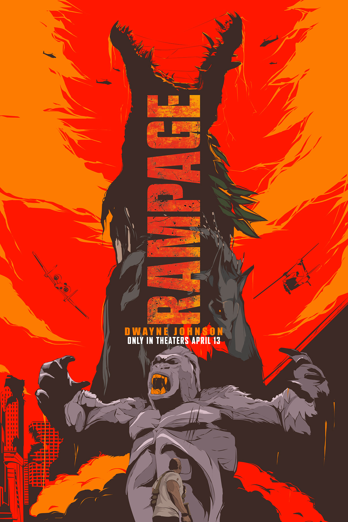 alternative movie poster brightburn insidious IT mortal engines movie Pacific Rim Phantom Thread posters Rampage