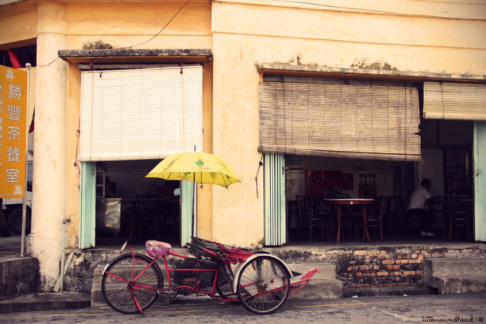 penang  heritage oldhouse Travel trishaw nice vintage malaysia