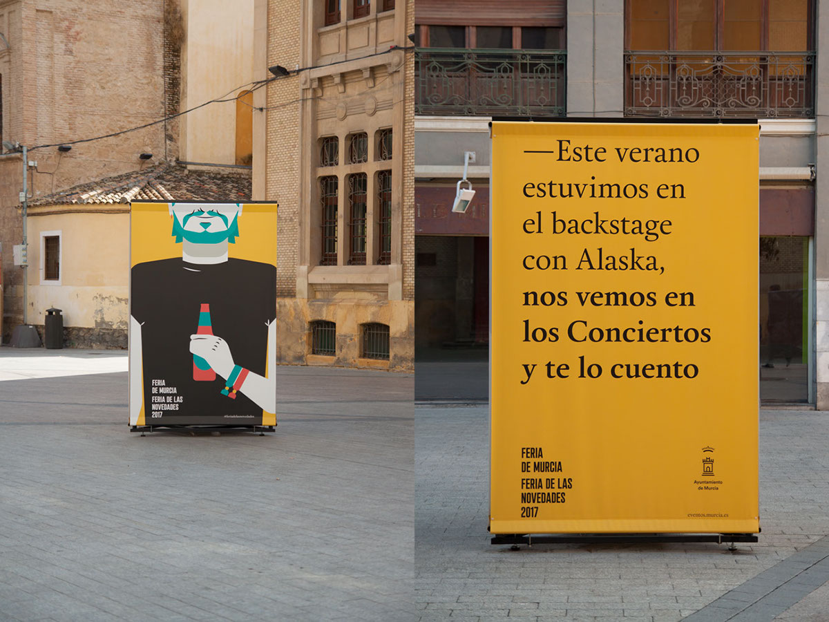 graphic campaign ILLUSTRATION  murcia print