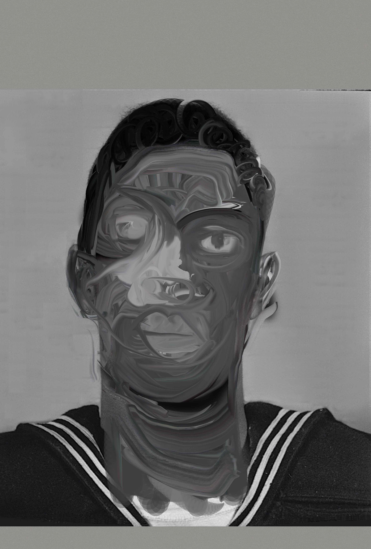 ludzie sztuka pantign grafika Portret  podobieństwo photoshop plakat pracownia morze people tablet