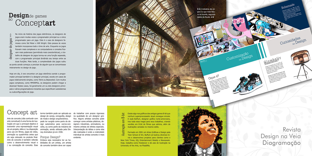daielyn  nitchan design  editorial revista. magazine periodico grafico
