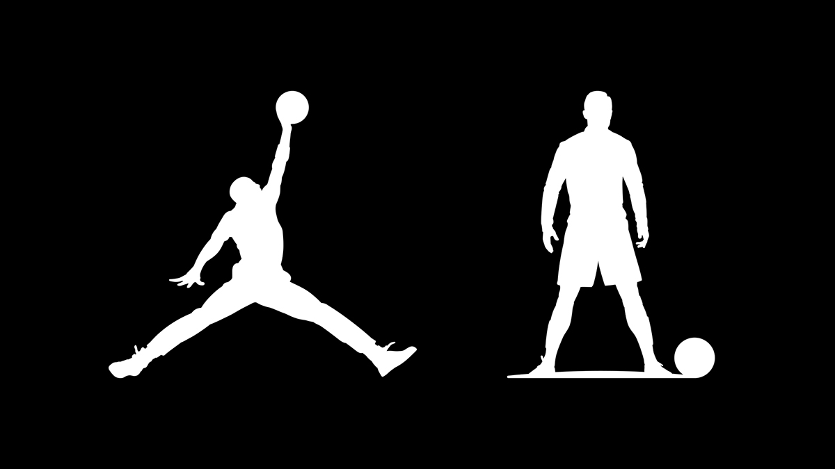 Nike air jordan mercurial CR7 superfly vector 2D shoes soccer basketball