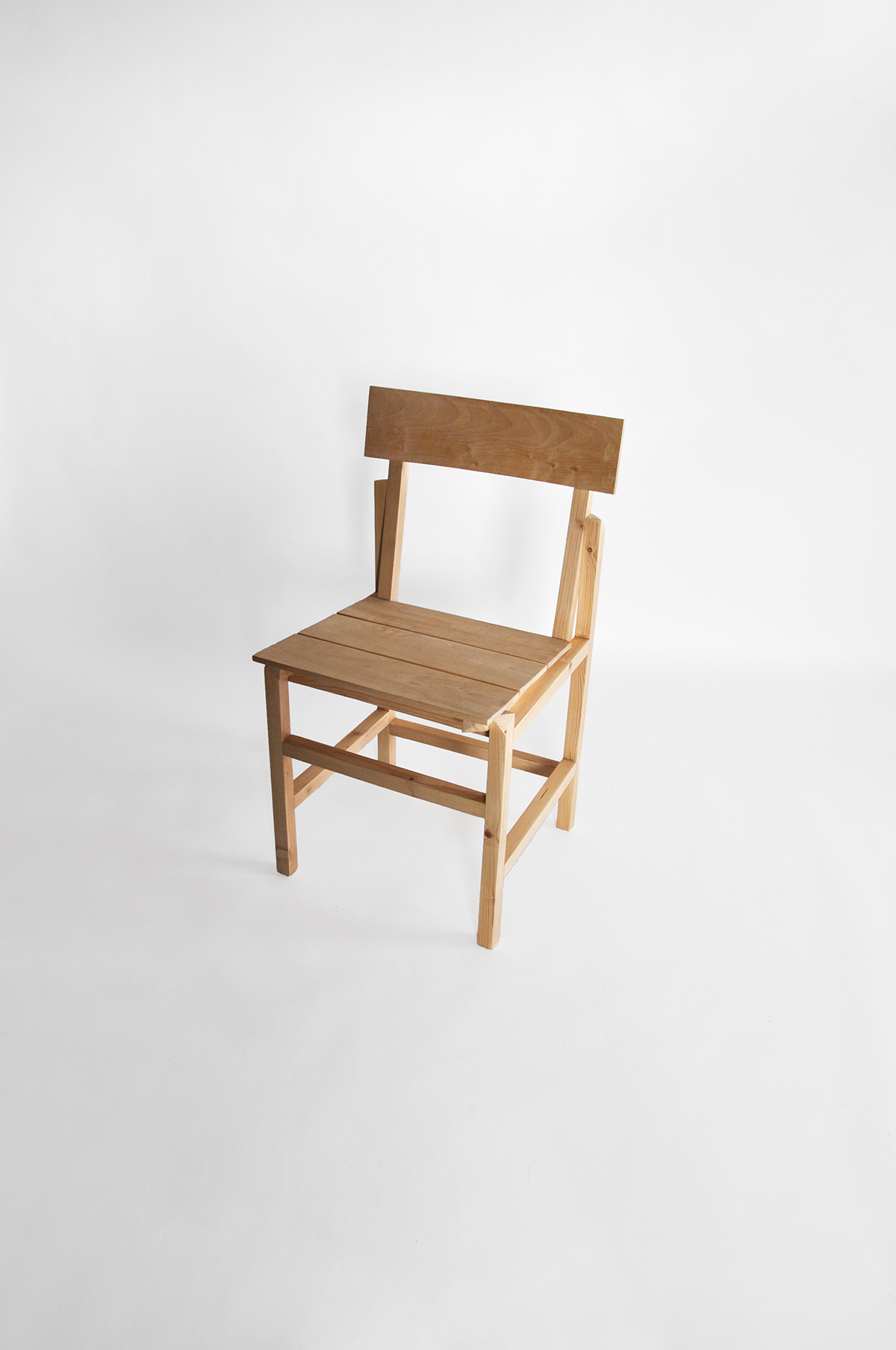 chair wood pine light