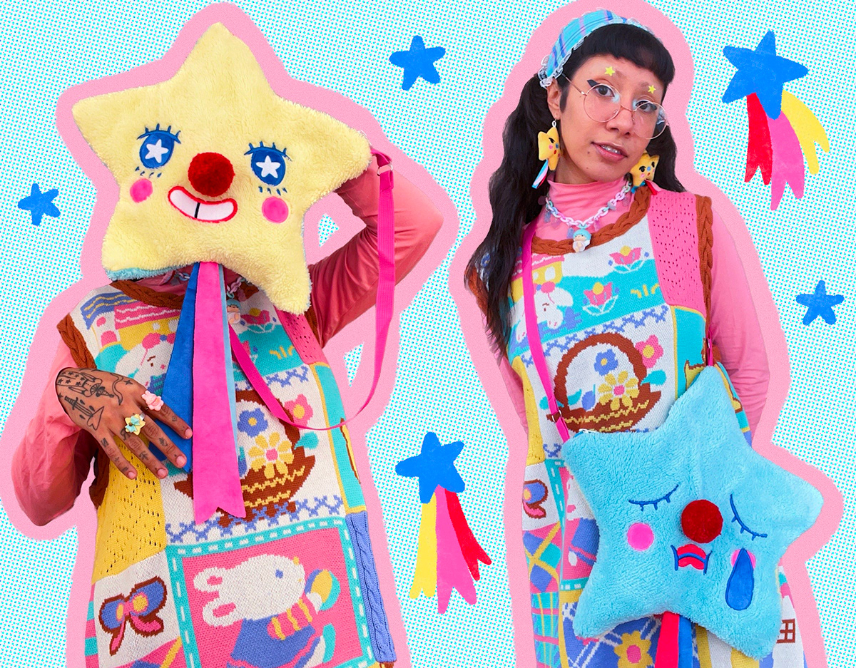 alt fashion CuteCore clowncore kawaii cute El Salvador nonbinary queer fashion