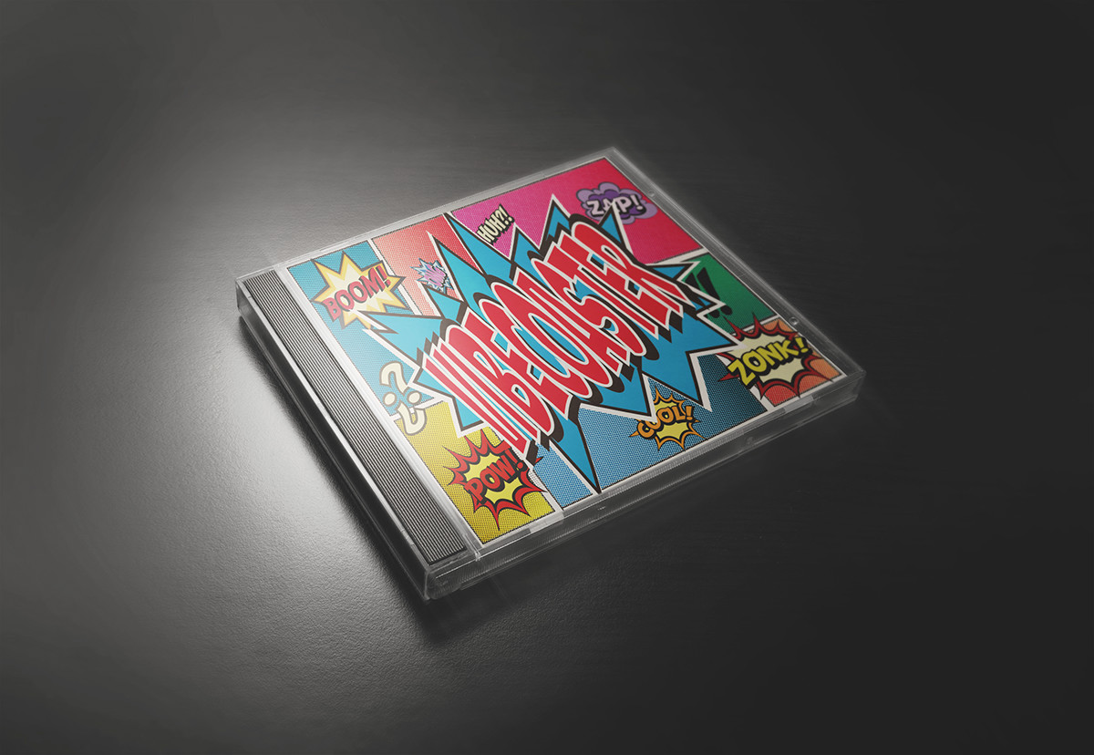 powerpop vibecoaster CD cover