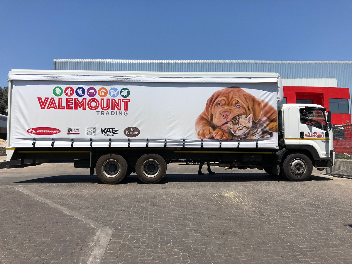 Vehicle branding  Truck
