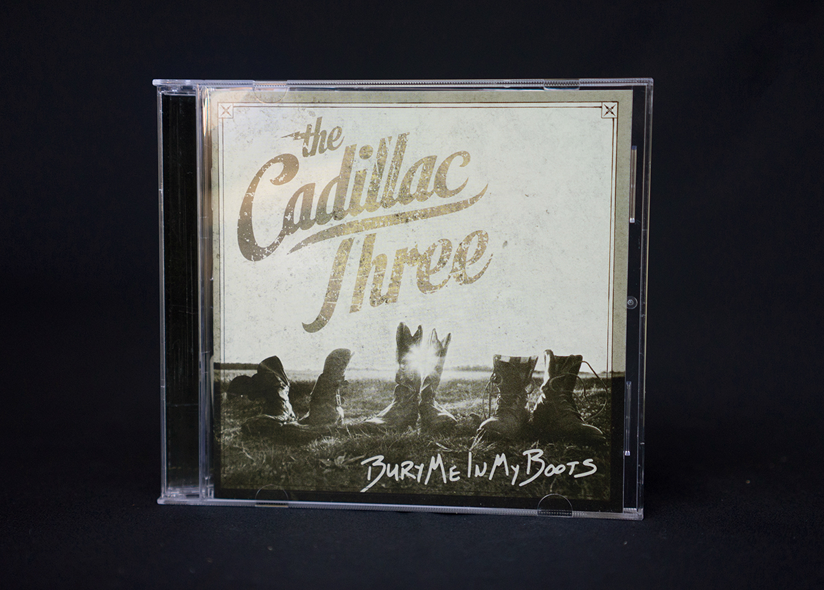 art direction  design branding  hand written The Cadillac Three music Packaging Album vinyl