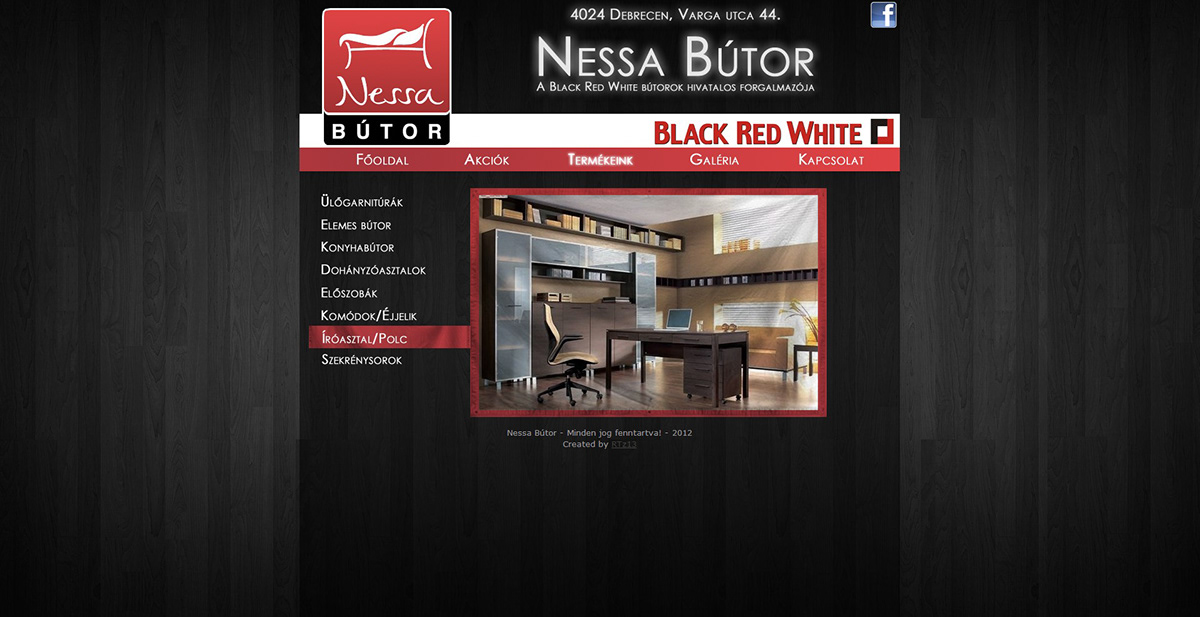 webpage furniture store  website  rtz13