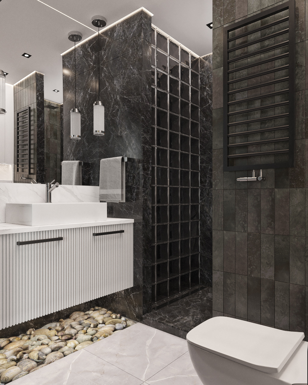 3ds max bathroom corona Interior interior design  Render visualization